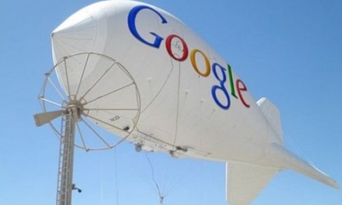Гугл «подвесит» Интернет на воздушных шарах