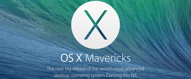 Уже скоро будет выпущена новая OS X Mavericks.